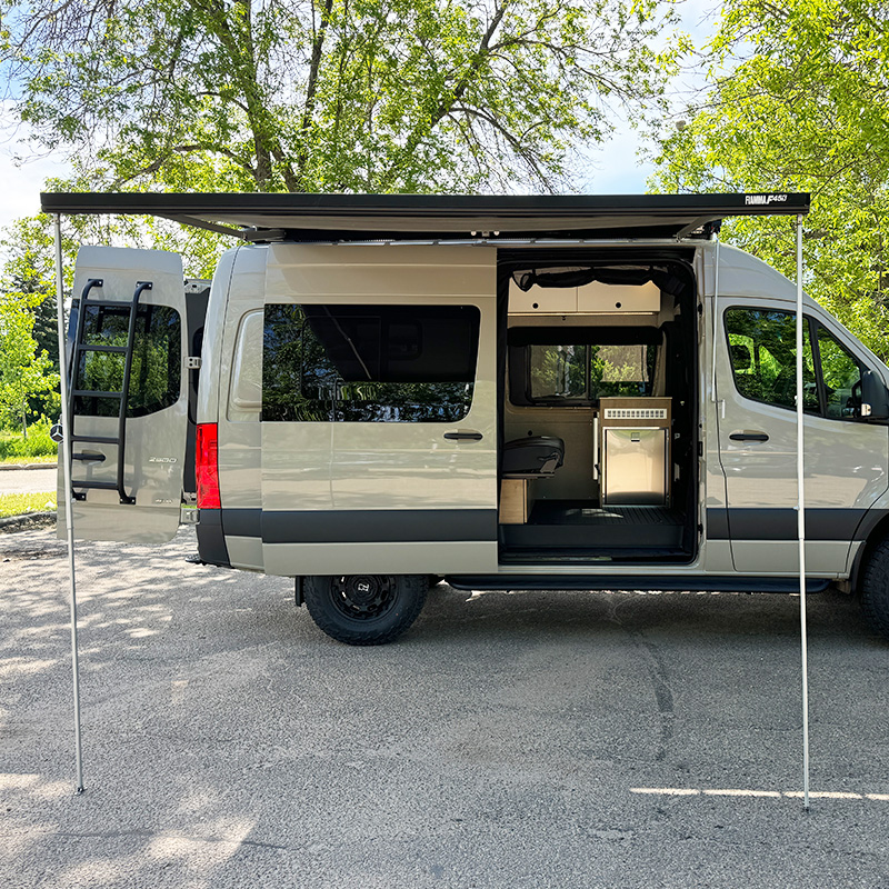 Sprinter van conversion - expandable outdoor living space