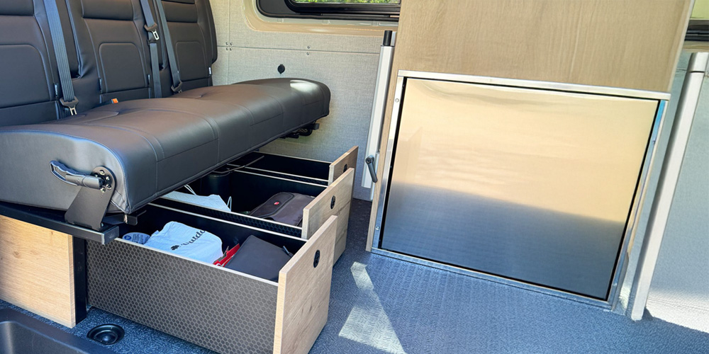 Van conversion - Storage